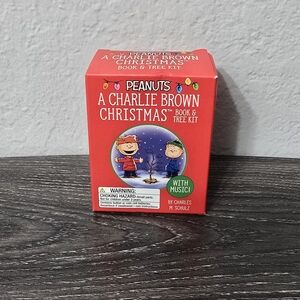 Peanuts A Charlie Brown Christmas Book & Tree Kit